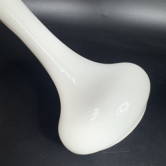 Vintage Coors China Co Inglewood Calif White Pottery Bud Vase Round Bottom VTG - Picture 5 of 11